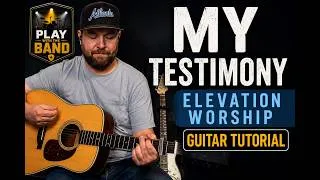 Thumbnail: My Testimony Guitar Tutorial | Learn It With a Live Worship Band