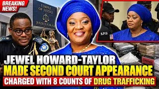 Thumbnail: Jewel Howard-Taylor Made Second Court Appearance | Charged With 8 Counts Of Drug Trafficking