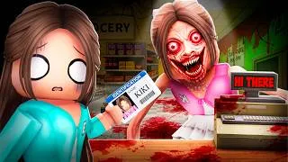 Thumbnail: I Survived The Night Shift In Roblox...