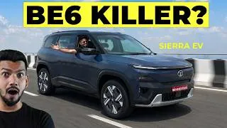 Thumbnail: Tata Sierra EV Review: OVERPRICED? (positive + negative)
