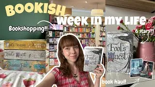 Thumbnail: COZY READING VLOG🌷📖 | 5 star books, bookshopping and continuing my fave series!📚