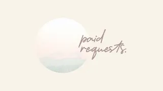 Thumbnail: paid requests. (see description)