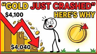 Thumbnail: Why Gold Just Crashed $60 in One Day — Here's What's Really Happening