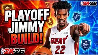 Thumbnail: This *HEAT* PLAYOFF JIMMY BUTLER BUILD + GLUE TAKEOVER is UNSTOPPABLE on NBA 2K26!