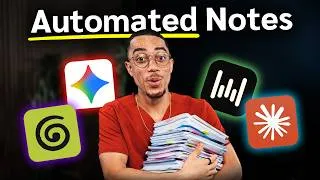 Thumbnail: I NEVER Take Notes Anymore - My Full AI System As A Doctor