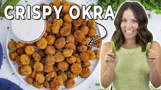 Thumbnail: Air Fryer Okra Recipe (So Crispy!)