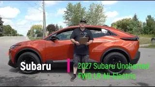 Thumbnail: Episode 292 - 2027 SUBARU Uncharted FWD LR All-Electric Review!