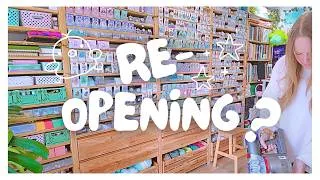 Thumbnail: Reopening my online shop after a year... (inventory + products + chaos)