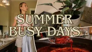 Thumbnail: Summer Homemaking in Canada | Preserving Food, Cooking From Scratch & Home Reset
