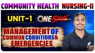 Thumbnail: Community Health Nursing-II Unit-1 One Shot 
