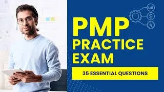 Thumbnail: PMP Practice Exam 2025 - Project Management Mock Test (35 Essential Questions)