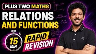 Thumbnail: Plus Two Maths Onam Exam | Chapter 1 Relations and Functions in 15 mins | Exam Winner