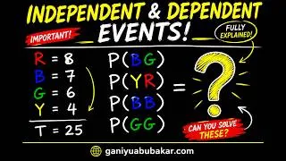 Thumbnail: Independent and Dependent Events Probability - Formulas & Word Problems