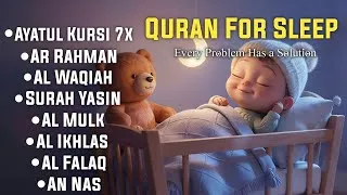 Thumbnail: Quran Before Sleep for Deep Peace | Al-Fatiha, Ayatul Kursi, Al-Mulk, Ar-Rahman,Yasin – By Alaa Aqel