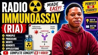 Thumbnail: Radioimmunoassay (RIA) Explained Simply | Principle, Procedure, Advantages & Disadvantages