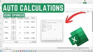 Thumbnail: Excel Spin Button Tutorial (Build Interactive Calculations)