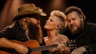 Thumbnail: Jesus Carried Me – Chris Stapleton ft Jelly Roll (2026 music video)