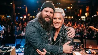 Thumbnail: Chris Stapleton ft. Jelly Roll & P!nk — God All By Yourself (2026 Music Video)