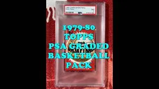 Thumbnail: 1979-80 TOPPS PSA GRADED 7.0 NEAR MINT BASKETBALL WAX PACK!