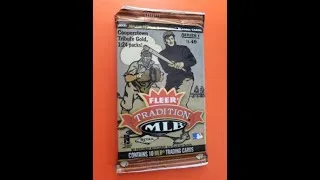 Thumbnail: 2005 FLEER TRADITION baseball cards pack: Never aired ORIGINAL 2,000 LOST EPISODE!