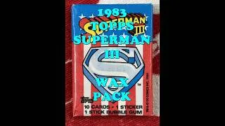 Thumbnail: 1983 TOPPS SUPERMAN III THE MOVIE NON-SPORT PACK AND CARDS! First time on the WOLFPACKMAN channel!