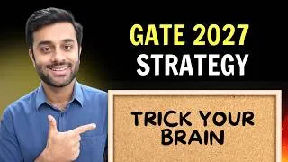 Thumbnail: How to Trick your Brain for GATE Preparation !
