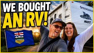 Thumbnail: We Bought an RV… Now What? | RV Living in Alberta 🇨🇦