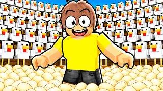 Thumbnail: I Built The BIGGEST Chicken Farm in Roblox..