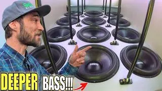 Thumbnail: Surprising SPL Results at LOWER BASS Frequencies!!! 1st Time Testing EXO's 12 18 inch XV4 Subwoofers