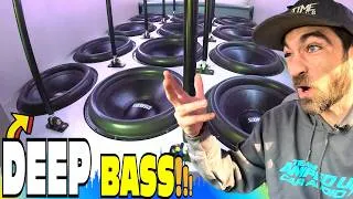 Thumbnail: Low Volume Subwoofer SESH w/ 12 18" Sundown XV4 Subs! (Breaking in EXOs Behemoth Build w/ Deep BASS)