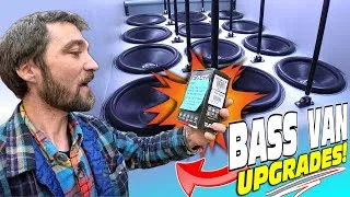 Thumbnail: EXO's Subwoofer BASS VAN Upgrades!!! RPM Controller & DUAL Alternator Bracket for BETTER Car Audio!