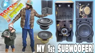 Thumbnail: Fixing a Broken Speaker from My Childhood!! RARE 1990s AIWA Speakers w/ New $20 Subwoofer Upgrade