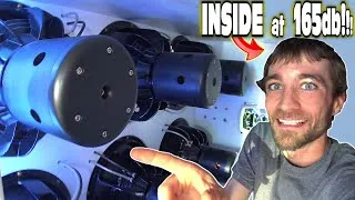 Thumbnail: Inside a Subwoofer BOX at 165db w/ INVERTED Sundown Subs!!! LOUD Bandpass & Car Audio Bass TAP OUT 🔊