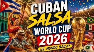 Thumbnail: Cuban Salsa World Cup 2026 Party | Best Latin Dance Music Mix for Football Fans Worldwide | Exoduss