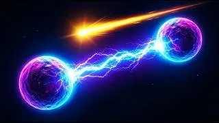 Thumbnail: Et si l’intrication quantique permettait une communication plus vite que la lumière ?