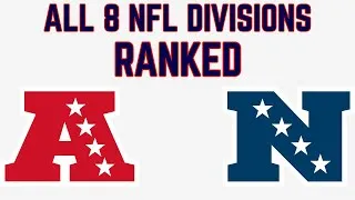 Thumbnail: Ranking All The NFL Divisions - All 8 NFL Divisions Ranked - Exotic Productions