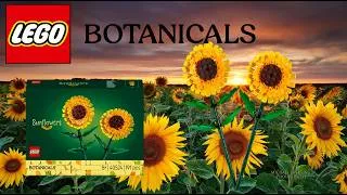 Thumbnail: LEGO Botanicals Sunflowers Flower Decoration Set 40524 #legobotanicals