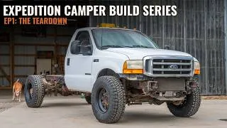 Thumbnail: This 36K Mile Work Truck is Becoming a Super Single Expedition Camper | EP1: The Teardown