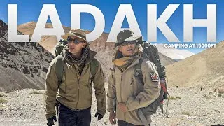 Thumbnail: Survival in Ladakh | Life at 15,000 Feet | Extreme Cold, Low Oxygen & True Mountain Experience