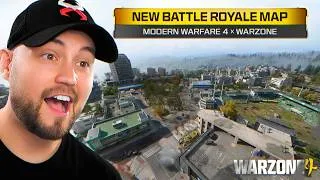Thumbnail: I Played Warzone's NEW "HAJIN" BATTLE ROYALE MAP EARLY! (MW4)