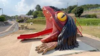 Thumbnail: Visiting Japan’s Creepy Yokai Town | Fukusaki, Hyogo 👹 😈