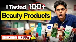 Thumbnail: Exposing 100+ Beauty Products 🤯 | Lab Test Failed | Prashant Kirad