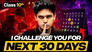Thumbnail: Class 10th - I Challenge you for Next 30 Days🔥 | Prashant Kirad