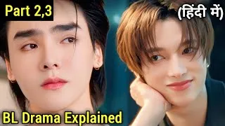 Thumbnail: Part 2, 3 | RICH and HOT 🔥 Alpha starts living with his BONDED Omega | New BL Drama Explain In Hindi