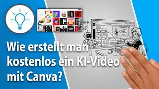 Thumbnail: KI-Video mit Canva kostenlos erstellen 🤖 Schritt-für-Schritt-Anleitung für Anfänger