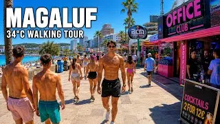Thumbnail: Magaluf walking tour: The Best of Mallorca's Coast in 4k | with captions