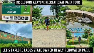 Thumbnail: You need to see the beauty & facilities at Dr Oluyomi Abayomi Recreational Park-Lagos State Owned