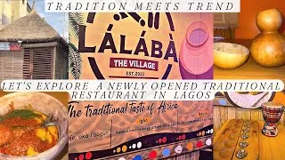 Thumbnail: Affordable new  restaurant in Lagos-Lalaba (The Village Restaurant)