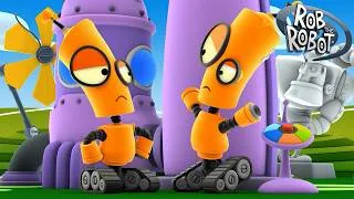Thumbnail: Copycat | Rob The Robot | Cartoons for Kids - Explore With Me!