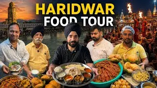 Thumbnail: HARIDWAR Famous STREET FOOD | Pandit Ji PURI WALI, Agra Chaat | हरिद्वार के ज़ायके